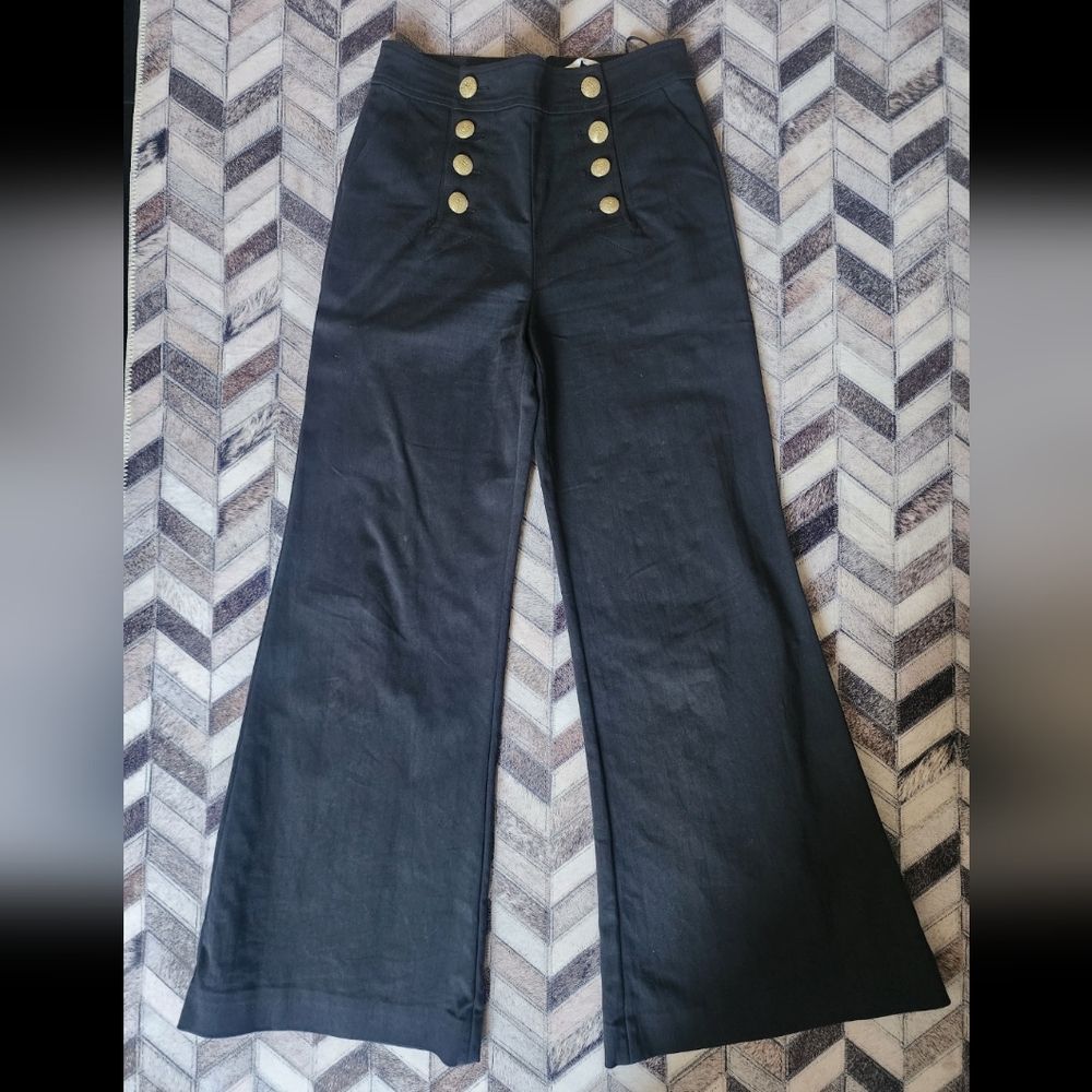 Zimmermann Black Sailor pants